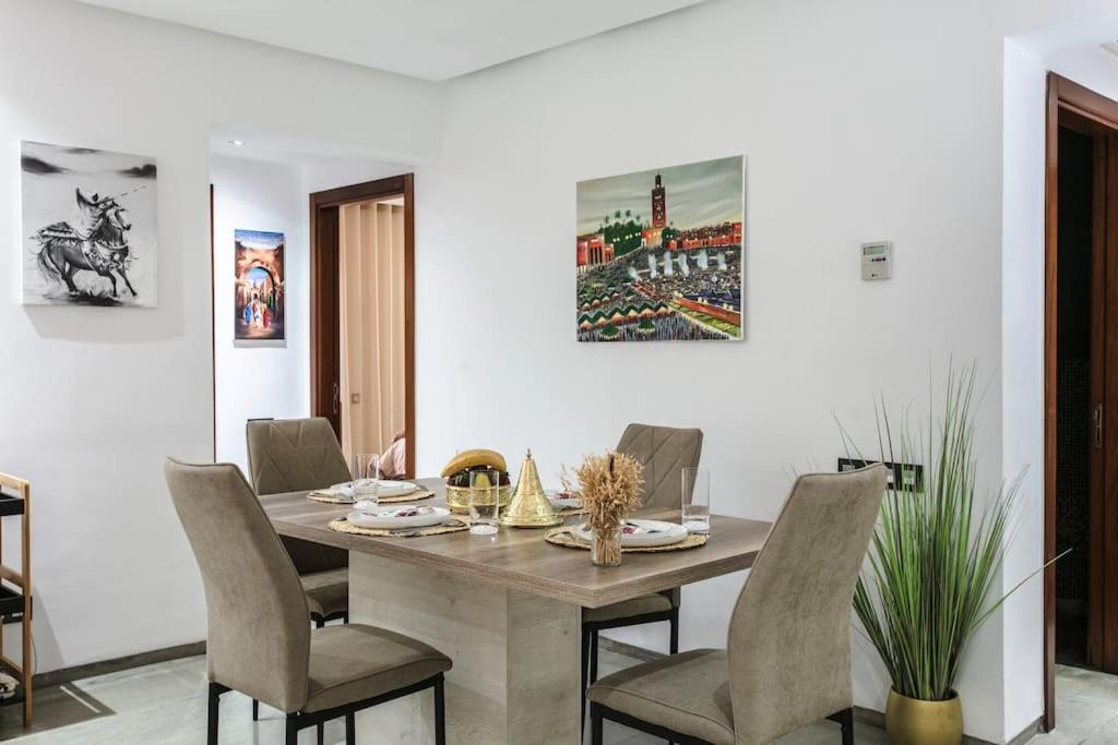 Luxury Refuge - Marrakech Centre Apartment Marrakesh Luaran gambar
