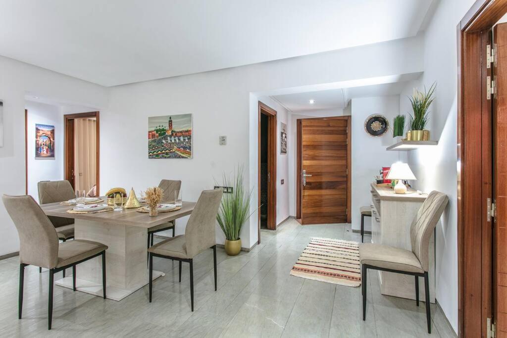 Luxury Refuge - Marrakech Centre Apartment Marrakesh Luaran gambar